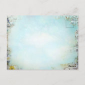 Alice im Wunderland Postkarte (Rückseite)