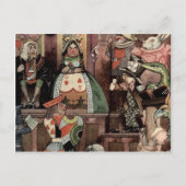 Alice im Wunderland Postkarte (Vorderseite)