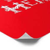 Alice im Wunderland Print - los mit den Köpfen! Poster (Ecke)