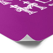 Alice im Wunderland Print - waren alle Mad hier! Poster (Ecke)