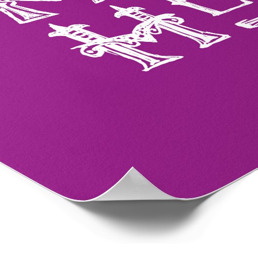 Alice im Wunderland Print - waren alle Mad hier! Poster (Ecke)