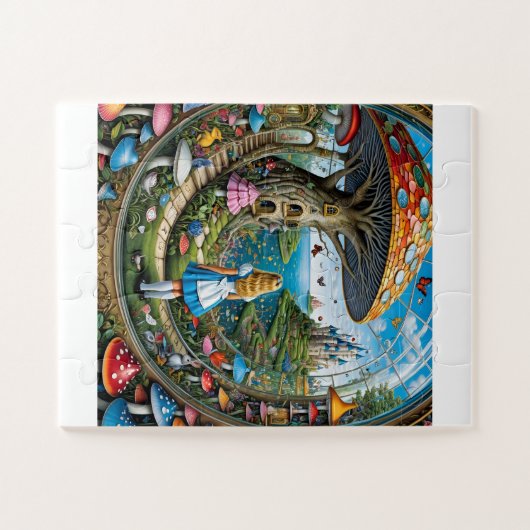 Alice im Wunderland Puzzle (Horizontal)
