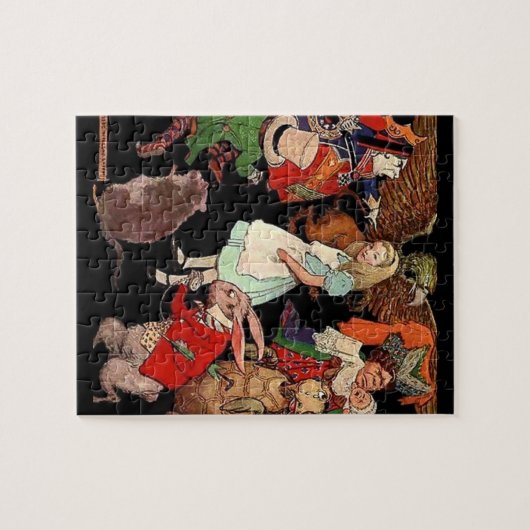 Alice im Wunderland Puzzle (Horizontal)