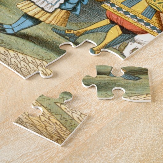 Alice im Wunderland Puzzle (Seite)