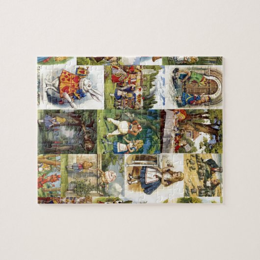 Alice im Wunderland Puzzle (Horizontal)