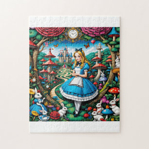 Alice im Wunderland Puzzle
