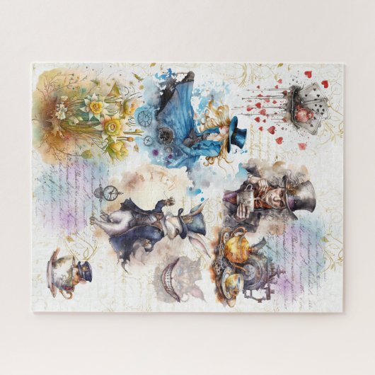 Alice im Wunderland Puzzle (Horizontal)
