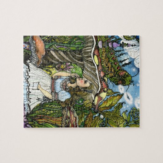Alice im Wunderland-Puzzlespiel Puzzle (Horizontal)