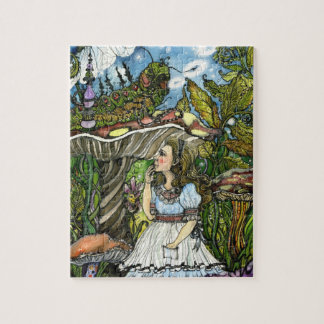 Alice im Wunderland-Puzzlespiel Puzzle