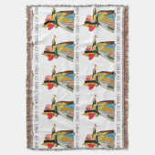 Alice im Wunderland Queen of Hearts Decke (Vorderseite Vertikal)