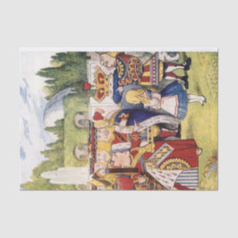 Alice im Wunderland Queen of Hearts Decoupage Seidenpapier