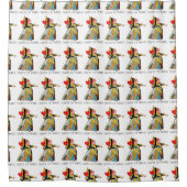 Alice im Wunderland Queen of Hearts Duschvorhang (Vorderseite)