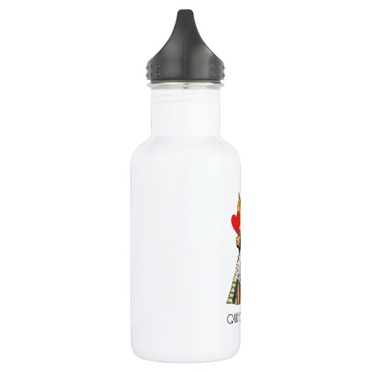 Alice im Wunderland Queen of Hearts Edelstahlflasche (Links)