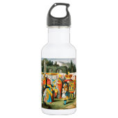 Alice im Wunderland Queen of Hearts Edelstahlflasche (Vorderseite)