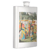 Alice im Wunderland Queen of Hearts Flachmann (Rechts)