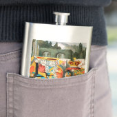 Alice im Wunderland Queen of Hearts Flachmann (Beispiel)