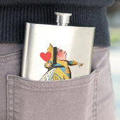 Alice im Wunderland Queen of Hearts Flachmann (Beispiel)