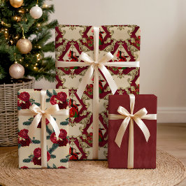 Alice im Wunderland Queen of Hearts Holiday Geschenkpapier Set