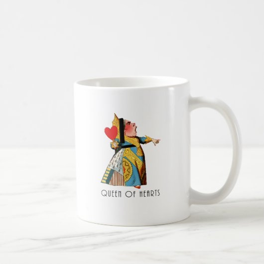 Alice im Wunderland Queen of Hearts Kaffeetasse (Rechts)