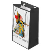 Alice im Wunderland Queen of Hearts Kleine Geschenktüte (Rückseite Schrägansicht)
