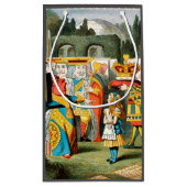 Alice im Wunderland Queen of Hearts Kleine Geschenktüte (Rückseite)
