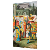 Alice im Wunderland Queen of Hearts Klemmbrett (Links)