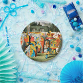 Alice im Wunderland Queen of Hearts Pappteller (Party)