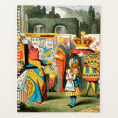 Alice im Wunderland Queen of Hearts Planer (Vorderseite)