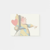 Alice im Wunderland Queen of Hearts Post-it Klebezettel (Vorderseite)