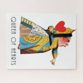 Alice im Wunderland Queen of Hearts Puzzle (Horizontal)