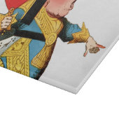 Alice im Wunderland Queen of Hearts Schneidebrett (Ecke)