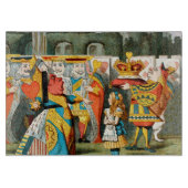 Alice im Wunderland Queen of Hearts Schneidebrett (Vorderseite)