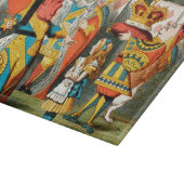 Alice im Wunderland Queen of Hearts Schneidebrett (Ecke)