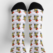 Alice im Wunderland Queen of Hearts Socken (Oben)