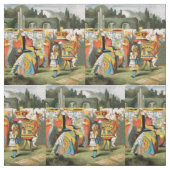 Alice im Wunderland Queen of Hearts Stoff (Muster)