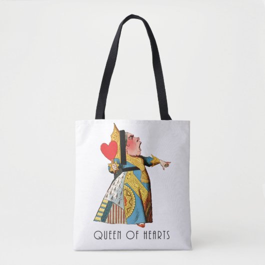 Alice im Wunderland Queen of Hearts Tasche (Vorderseite)