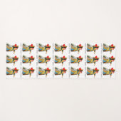 Alice im Wunderland Queen of Hearts Yogamatte (Vorderseite (Horizontal))