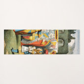 Alice im Wunderland Queen of Hearts Yogamatte (Rückseite (Horizontal))