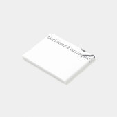 Alice im Wunderland Quote Shirt Curiouser Lewis Post-it Klebezettel (angewinkelt)