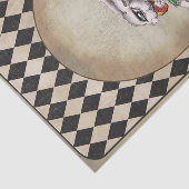 Alice im Wunderland Rabbit Jumping Seidenpapier (Ausschnitt)