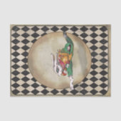 Alice im Wunderland Rabbit Jumping Seidenpapier (Vorderseite)