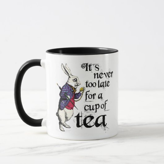 Alice im Wunderland Rabbit Novelty Tee Tasse (Links)
