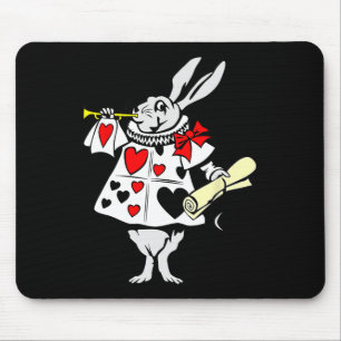 Alice im Wunderland Rabbit Ostersonnigen Spielen M Mousepad