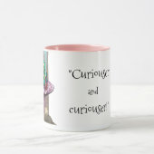 Alice im Wunderland - Rat von einer Raupe Tasse (Zentrum)