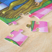 Alice im Wunderland, Raupe, Blume Großes Auge Puzzle (Seite)