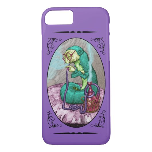 Alice im Wunderland - Raupe Case-Mate iPhone Hülle (Rückseite)