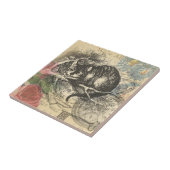 Alice im Wunderland Raupe: Original Tenniel Fliese (Seite)