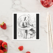 Alice im Wunderland Raupe Paper Napkins Serviette (Beispiel)