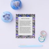 Alice im Wunderland Raupe Rauchen Blume Flyer (Einzeln)