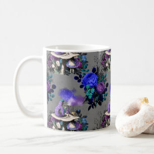 Alice im Wunderland Raupe Rauchen Blume Kaffeetasse